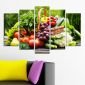 Декоративен панел за стена с натюрморт със зеленчуци Vivid Home - 57826