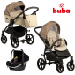 Бебешка количка Buba Karina Light 3в1 - 291 Beige - 572305