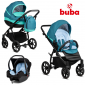 Бебешка количка Buba Zaza 3в1- 026 Sea Blue - 556299