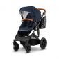 Бебешка количка KinderKraft PRIME 2в1 - синя - 570069