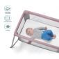 Бебешка кошара сгъваема KinderKraft MOVI - розова - 564172