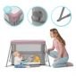 Бебешка кошара сгъваема KinderKraft MOVI - розова - 564173
