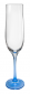 Комплект 6 бр. чаши за пенливи вина Bohemia Crystalex Rainbow 190 мл - 250016