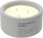 Ароматна свещ Blomus Fraga - аромат Sandalwood Myrrh, XL размер - 554422