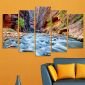 Декоративен панел за стена с приказен планински пейзаж Vivid Home - 59806