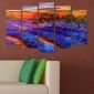Декоративeн панел за стена с живописен пейзаж с лавандула Vivid Home - 28651