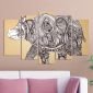 Декоративeн панел за стена с животински мотив Vivid Home - 58638