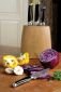 Комплект кухненски ножове и дървен блок Jamie Oliver - 23444