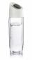 Двустенна стъклена термо бутилка Asobu Simply Clear - 400 мл - цвят графит - 168890