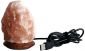 USB лампа от хималайска сол с форма на кристал - 38269