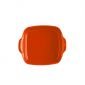 Керамична тава Emile Henry Square Oven Dish - 22 х 22 см, оранжева - 553264