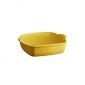 Керамична тава Emile Henry Square Oven Dish 22х22 см - цвят жълт - 235343