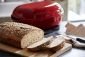 Керамична елипсовидна форма за печене на хляб Emile Henry Artisan Bread Baker 34/22/15 см - цвят червен - 181916
