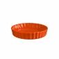 Керамична форма за тарт Emile Henry Deep Flan Dish - Ø 24 см, оранжева - 553453