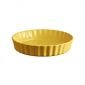 Керамична форма за тарт Emile Henry Deep Flan Dish 28 см- цвят жълт - 241216