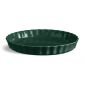 Керамична форма за тарт Emile Henry Tart dish - Ø 29,5 см, цвят зелен кедър - 590060