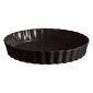 Керамична форма за тарт Emile Henry Deep Tart Dish - Ø 32 см, черна - 553394