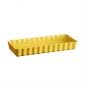 Керамична плитка провоъгълна форма за тарт Emile Henry Slim Rectangular Tart Dish 36/15 см - цвят жълт - 182029