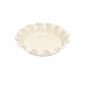 Керамична форма за пай Emile Henry Ruffled Pie Dish 27 см - цвят екрю - 177158
