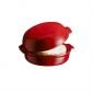 Керамична форма за печене с капак Emile Henry Cheese Baker 19,5 см - цвят червен - 181547