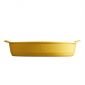 Керамична овална форма за печене Emile Henry Large Oval Oven Dish 41,5/26,5 см - цвят жълт - 181938