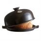 Керамична форма за печене на хляб Emile Henry Baker Cloche - цвят черен - 183625
