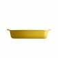 Керамична тава Emile Henry Rectangular Oven Dish 36,5 х 23,5 см - цвят жълт - 242140