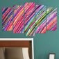 Декоративен панел за стена с многоцветен арт принт Vivid Home - 58467