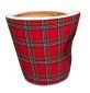 Порцеланова чаша за кафе Vin Bouquet/Nerthus Red Tartan 100  мл - 160779