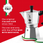 Комплект кафеварка Bialetti Moka Espresso 6 чаши + подарък мляно кафе 200 г - 556012