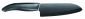Комплект керамични ножове Kyocera с бамбуков блок, черни - 128060