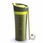 Двустенна термо чаша с вакуумна изолация и система AIR PUMP Asobu Fresh N Go 500 мл - цвят зелена - 167035