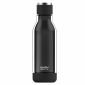 Двустенна бутилка Asobu Inner Peace 500 мл - стъкло/тритан, цвят черен - 208434