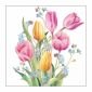 Салфетки Ambiente Tulips Bouquet, 20 броя - 578932