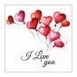 Салфетки Ambiente Love ballons, 20 броя - 578946