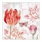 Салфетки Ambiente Tulips postcards, 20 броя - 578952