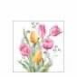 Салфетки Ambiente Tulips bouquet 20 броя - 578968