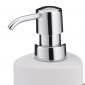 Комплект диспенсър за сапун с четка и отделение за гъба Kela Purana - 350 мл, бял - 552304