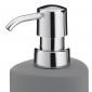 Комплект диспенсър за сапун с четка и отделение за гъба Kela Purana - 350 мл, светло сив - 552311