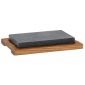 Комплект гранитен камък за печене и сервиране с дървена подложка Kela Country - 552065