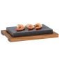 Комплект гранитен камък за печене и сервиране с дървена подложка Kela Country - 552067
