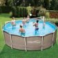 Комплект волейбол за басейн Summer Waves с метална рамка - 585973