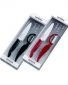Комплект от керамични нож и белачка в подаръчна опаковка Kyocera FK-110 WH-BK + CP-10-NBK - черен - 14471