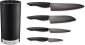 Комплект 4 броя керамични ножове + блок за ножове Kyocera Shin - 554026