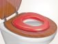 Мека седалка за тоалетна Reer 4811.2 - червена - 558197