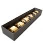 Комплект от 6 броя пръстени за салфетки Herdmar, златно PVD покритие  - 143702