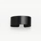 Комплект от 6 броя пръстени за салфетки Herdmar, черно PVD покритие - 143699