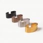 Комплект от 6 броя пръстени за салфетки Herdmar, PVD покритие - 143867