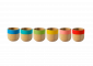 Бамбукова поставка за яйца Pebbly - различни цветове - 245038
