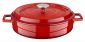 Чугунена мултифункционална тенджера Lava Тренди Edition 24 см, червен - 213887